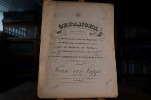 Gefangen. Gedicht von Ludwig Holt, in Musik ges...