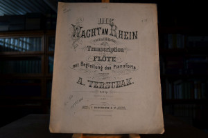 Die Wacht am Rhein (von Carl Wilhelm). Transcri...
