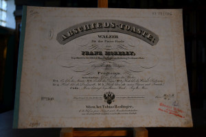 Abschieds-Toaste!. Walzer für das Piano-Forte. ...