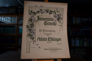 Immergrün-Gavotte für Pianoforte. Op. 16.