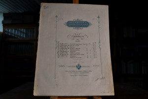 Tablettes musicales (Tabletten). Oeuv. 66 No. 1...