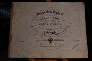 Gabrielen-Walzer für das Pianoforte zu vier Hän...