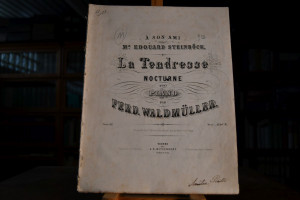 La Tenderesse. Nocturne pour Piano. A son ami M...