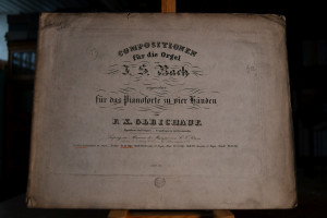 Compositionen für die Orgel von J.S. Bach einge...