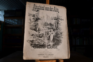 Abschied von der Alm. Idylle für das Pianoforte...