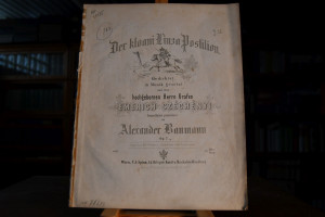 Der kloani Linza Postilion. Gedichtet, in Musik...