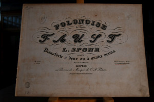 Polonoise de l`Opera Faust pour le Pianoforte a...