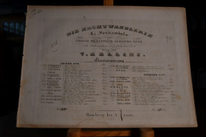 Die Nachtwandlerin (La Sonnambula). Grosse roma...