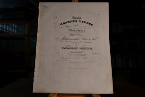 Trois Grandes Etudes pour le Pianoforte compose...