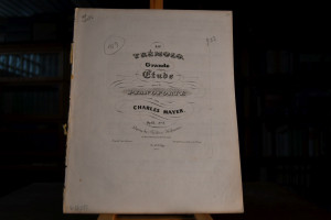 Le Tremolo. Grande Etude pour le Pianoforte. Op...