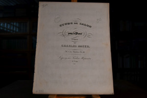 Etude de Salon pour le Piano. No. 3 des Etudes ...