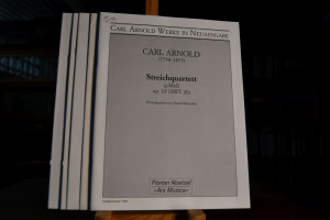 Streichquartett g-Moll op. 19 (AWV 26). Partitu...