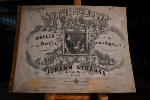 Künstler-Leben. Walzer für das Pianoforte compo...