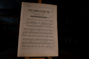 Will nobody marry me, humorous song, the words ...