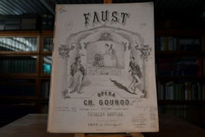 Faust. Opera de Ch. Gounod arrangees pour le Pi...