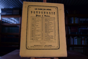 Egmont. Arrangiert von G. Wichtl. Les Fleurs de...