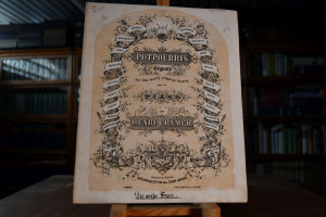 Dame blanche. Potpourris elegants sur des motif...