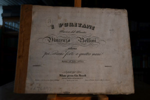 I Puritani. Musica del Maestro Vincenzo Bellini...