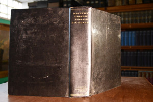 Mathews` Chinese - English Dictionary