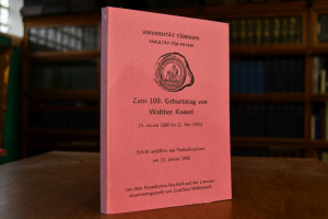 Zum 100. Geburtstag von Walther Kossel (4. Janu...