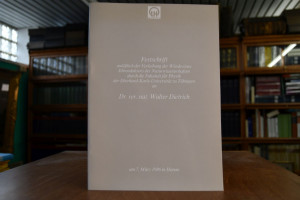 Festschrift anläßlich der Verleihung der Würde ...
