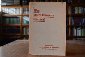 Was unsere Vornamen bedeuten. Wie heißen wir un...