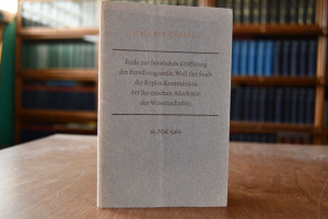 Rede zur feierlichen Eröffnung der Forschungsst...