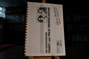 Die Geschwister Fanny und Felix Mendelsohn. Gle...