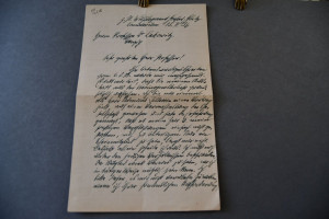 Brief des Präsidenten des Obergerichts Danzig (...