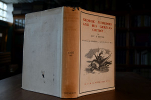 George Meredith and his german critics.