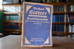 Produktionspolitik zum Wiederaufbau der deutsch...