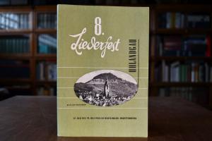 Festschrift 8. Liederfest des Uhlandgaues im Sc...