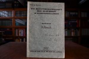 Sonderdruck Konrad Cosack aus Die Rechtswissens...