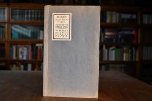 Blumen auf den Tisch. Gedichte.