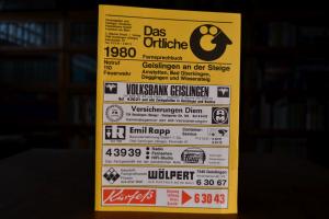 Örtliches Fernsprechbuch Geislingen an der Stei...