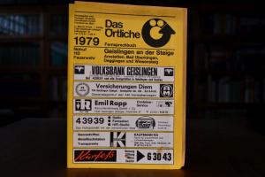 Örtliches Fernsprechbuch Geislingen an der Stei...