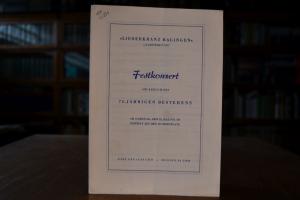 Liederkranz Balingen Festkonzert anlässlich des...
