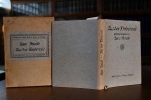 Aus der Kinderzeit. Erinnerungen.