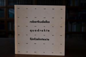 quadrakte. fünfzehntexte.