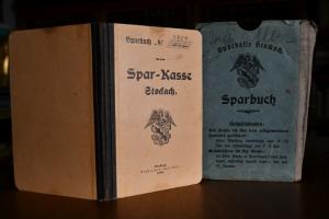 Sparbuch der Spar-Kasse Stockach für Josef Albe...