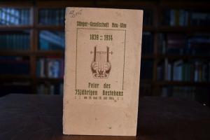 SängerGesellschaft Neu-Ulm 1839 - 1914. Feier d...