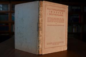 Kulturaufgaben im neuen Deutschland. Gedanken ü...