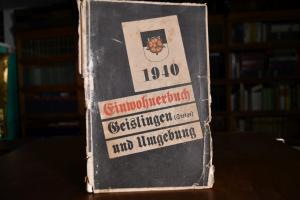 Einwohnerbuch 1940 der Stadt Geislingen (Steige...