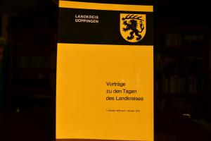 Vorträge zu den Tagen des Landkreises. 1. Oktob...