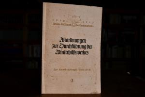 Winterhilfswerk des Deutschen Volkes 1936/37. A...