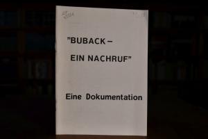 "Buback - Ein Nachruf" Eine Dokumentation.