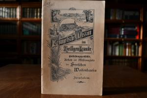 Evangelische Mission im Heiligen Lande. Entsteh...