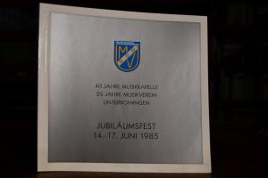 40 Jahre Musikkapelle, 25 Jahre Musikverein Unt...