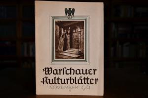 Warschauer Kulturblätter Heft 3.