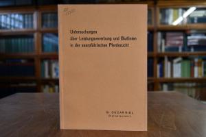 Untersuchungen über Leistungsvererbung und Blut...